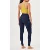 imageODODOS Cloud Feeling Crossover 78 Leggings with Pockets for Women 25quot  28quot V High Wasit Lounge Yoga PantsNavy