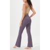 imageODODOS Cloud Feeling Flared Pants with Pocket for Women High Waist Casual Bootcut Yoga Pants 30quot32quot InseamAsh Violet