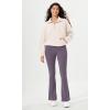 imageODODOS Cloud Feeling Flared Pants with Pocket for Women High Waist Casual Bootcut Yoga Pants 30quot32quot InseamAsh Violet