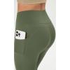 imageODODOS Cloud Feeling Flared Pants with Pocket for Women High Waist Casual Bootcut Yoga Pants 30quot32quot InseamDark Olive