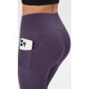 imageODODOS Cloud Feeling Flared Pants with Pocket for Women High Waist Casual Bootcut Yoga Pants 30quot32quot InseamDark Purple