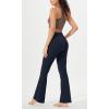 imageODODOS Cloud Feeling Flared Pants with Pocket for Women High Waist Casual Bootcut Yoga Pants 30quot32quot InseamDeep Navy