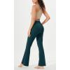 imageODODOS Cloud Feeling Flared Pants with Pocket for Women High Waist Casual Bootcut Yoga Pants 30quot32quot InseamForest Teal