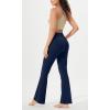 imageODODOS Cloud Feeling Flared Pants with Pocket for Women High Waist Casual Bootcut Yoga Pants 30quot32quot InseamNavy