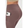 imageODODOS Cloud Feeling Flared Pants with Pocket for Women High Waist Casual Bootcut Yoga Pants 30quot32quot InseamPurple Taupe