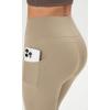 imageODODOS Cloud Feeling Flared Pants with Pocket for Women High Waist Casual Bootcut Yoga Pants 30quot32quot InseamShaker Beige