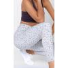 imageODODOS Womens Gathered Cross Waist Yoga Leggings with Pockets 25quot  28quot Crossover Workout Yoga PantsDalmatian
