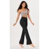 imageODODOS Cloud Feeling SplitHem Flared Pants for Women 29quot 31quot High Waisted Lounge Bootcut Yoga PantsBlack