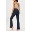 imageODODOS Cloud Feeling SplitHem Flared Pants for Women 29quot 31quot High Waisted Lounge Bootcut Yoga PantsDeep Navy