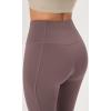imageODODOS Cloud Feeling SplitHem Flared Pants for Women 29quot 31quot High Waisted Lounge Bootcut Yoga PantsPurple Taupe