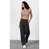 imageODODOS Womens Modal Soft Wide Leg Pants Elastic High Waist Casual Lounge Relaxed Pants with Pockets  27quot 29quot  31quot InseamBlack