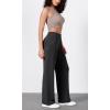 imageODODOS Womens Modal Soft Wide Leg Pants Elastic High Waist Casual Lounge Relaxed Pants with Pockets  27quot 29quot  31quot InseamBlack