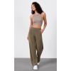 imageODODOS Womens Modal Soft Wide Leg Pants Elastic High Waist Casual Lounge Relaxed Pants with Pockets  27quot 29quot  31quot InseamEspresso