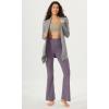 imageODODOS Cloud Feeling Crossover High Waist Flared Pants for Women Bootcut Yoga Pants with Back Pocket3032quot InseamAsh Violet