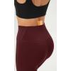 imageODODOS Cloud Feeling Crossover High Waist Flared Pants for Women Bootcut Yoga Pants with Back Pocket3032quot InseamBurgundy