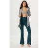 imageODODOS Cloud Feeling Crossover High Waist Flared Pants for Women Bootcut Yoga Pants with Back Pocket3032quot InseamForest Teal