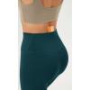 imageODODOS Cloud Feeling Crossover High Waist Flared Pants for Women Bootcut Yoga Pants with Back Pocket3032quot InseamForest Teal