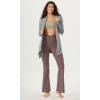 imageODODOS Cloud Feeling Crossover High Waist Flared Pants for Women Bootcut Yoga Pants with Back Pocket3032quot InseamPurple Taupe