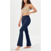 imageODODOS Womens Cloud Feeling Crossover Flared Pants with Back Pocket High Waist Bootcut Lounge Yoga Pants3032quot InseamNavy