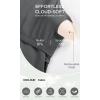 imageODODOS Womens Cloud Feeling Tank Dress with Separate Shorts and Built in Bra U Back Mini Tennis DressCharcoal