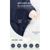 imageODODOS Womens Cloud Feeling Tank Dress with Separate Shorts and Built in Bra U Back Mini Tennis DressNavy