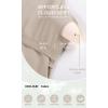 imageODODOS Womens Cloud Feeling Tank Dress with Separate Shorts and Built in Bra U Back Mini Tennis DressShaker Beige