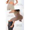 imageODODOS Womens High Waisted Yoga Leggings with Pockets Tummy Control Non See Through Workout Athletic Running Yoga PantsOnyx Black Grey