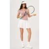 imageODODOS Cloud Feeling Short Sleeve Polo Shirts for Women Lightweight Buttery Soft Summer Tennis Golf TopsDusty Pink