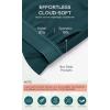 imageODODOS Cloud Feeling Tank Bra for Women U Back Wirefree Longline Sports Bra Yoga Crop TopForest Teal