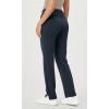imageODODOS Womens Modal Soft SplitHem High Waist Pants with Pockets Adjustable Shockcord Casual Lounge PantsNavy