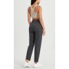imageODODOS Cloud Feeling Jogger Pants with Pockets for Women High Waist Sweatpants Casual Lounge Ankle PantsCharcoal