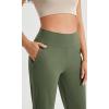 imageODODOS Cloud Feeling Jogger Pants with Pockets for Women High Waist Sweatpants Casual Lounge Ankle PantsDark Olive