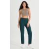 imageODODOS Cloud Feeling Jogger Pants with Pockets for Women High Waist Sweatpants Casual Lounge Ankle PantsForest Teal