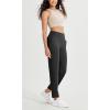 imageODODOS Cloud Feeling Jogger Pants with Pockets for Women High Waist Sweatpants Casual Lounge Ankle PantsOnyx Black Grey