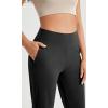 imageODODOS Cloud Feeling Jogger Pants with Pockets for Women High Waist Sweatpants Casual Lounge Ankle PantsOnyx Black Grey
