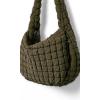 imageODODOS Quilted Carryall Tote Bag for Women Crossbody Large Hobo Lightweight Padding Shoulder BagAvocado