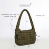 imageODODOS Quilted Carryall Tote Bag for Women Crossbody Large Hobo Lightweight Padding Shoulder BagAvocado