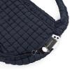 imageODODOS Quilted Carryall Tote Bag for Women Crossbody Large Hobo Lightweight Padding Shoulder BagDark Blue