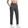 imageODODOS Cloud Feeling Jogger Pants with Pockets for Women High Waist Sweatpants Casual Lounge Ankle PantsCharcoal