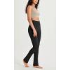 imageODODOS Cloud Feeling Straight Leg Pants with Back Pocket for Women High Waist Casual Lounge Yoga Pants 28quot  30quot InseamBlack