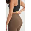 imageODODOS Cloud Feeling Straight Leg Pants with Back Pocket for Women High Waist Casual Lounge Yoga Pants 28quot  30quot InseamBrunette