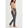 imageODODOS Cloud Feeling Straight Leg Pants with Back Pocket for Women High Waist Casual Lounge Yoga Pants 28quot  30quot InseamCharcoal