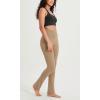 imageODODOS Cloud Feeling Straight Leg Pants with Back Pocket for Women High Waist Casual Lounge Yoga Pants 28quot  30quot InseamLight Brown