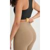imageODODOS Cloud Feeling Straight Leg Pants with Back Pocket for Women High Waist Casual Lounge Yoga Pants 28quot  30quot InseamLight Brown