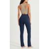 imageODODOS Cloud Feeling Straight Leg Pants with Back Pocket for Women High Waist Casual Lounge Yoga Pants 28quot  30quot InseamNavy