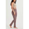 imageODODOS Cloud Feeling Straight Leg Pants with Back Pocket for Women High Waist Casual Lounge Yoga Pants 28quot  30quot InseamPurple Taupe
