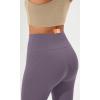 imageODODOS Cloud Feeling Flared Yoga Pants with Back Pocket for Women High Waist Casual Bootleg Lounge Pants 30quot32quot InseamAsh Violet