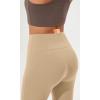 imageODODOS Cloud Feeling Flared Yoga Pants with Back Pocket for Women High Waist Casual Bootleg Lounge Pants 30quot32quot InseamBeige