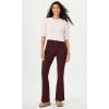 imageODODOS Cloud Feeling Flared Yoga Pants with Back Pocket for Women High Waist Casual Bootleg Lounge Pants 30quot32quot InseamBurgundy