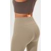 imageODODOS Cloud Feeling Flared Yoga Pants with Back Pocket for Women High Waist Casual Bootleg Lounge Pants 30quot32quot InseamShaker Beige